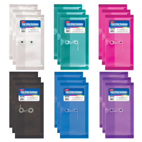 Bazic • Sobre plástico tamaño cheque (3 unidades)